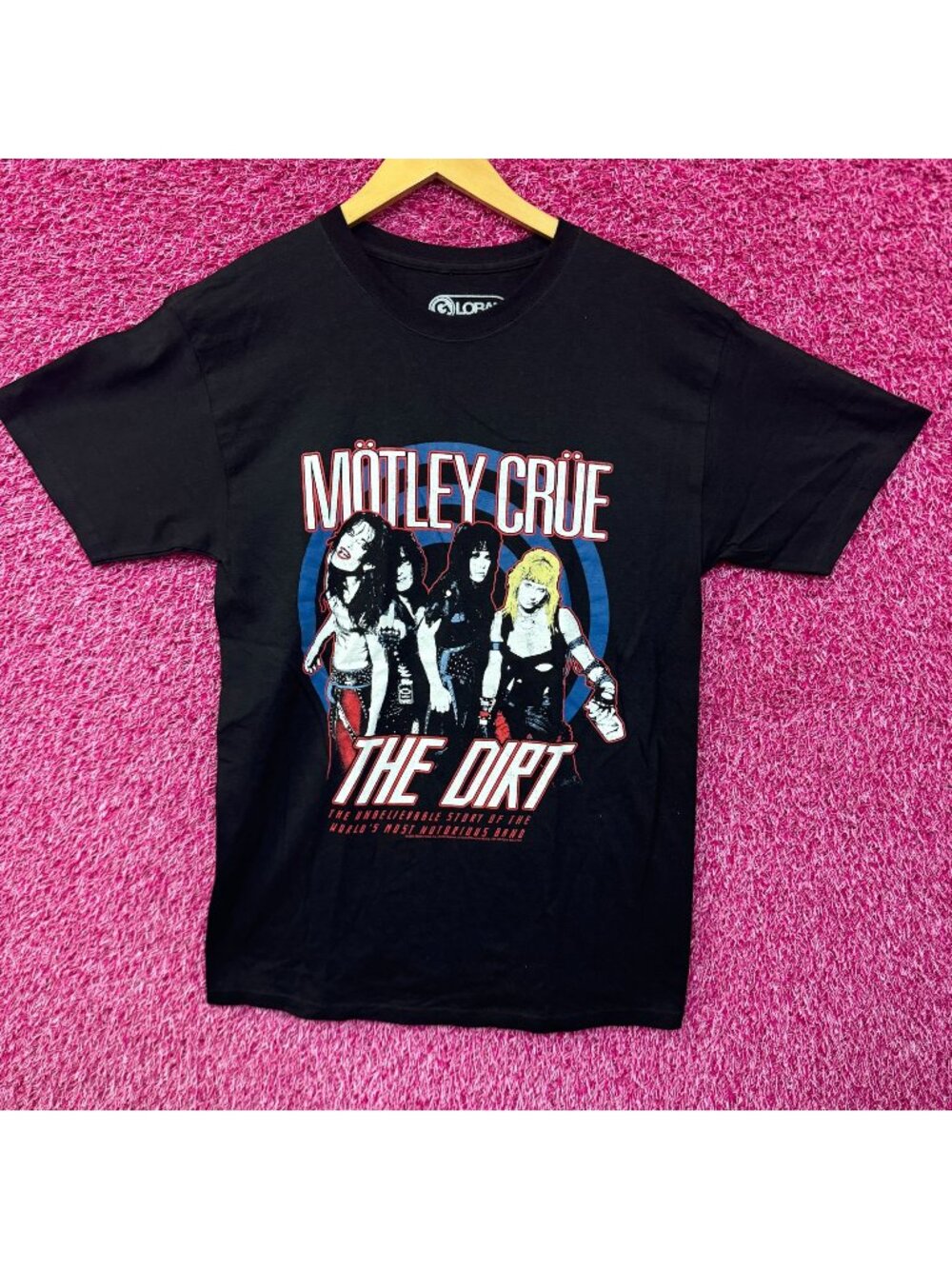 Motley Crue The Dirt Biopic Movie Promo Heavy Metal Tee M